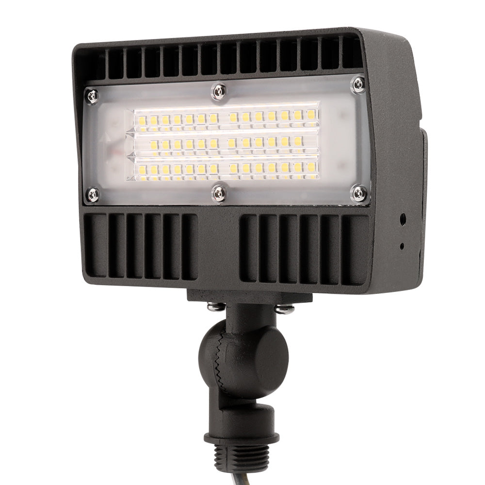 LED Outdoor Flood Light 28W 3500LM 5000K Black Waterproof