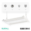 LED Linear High Bay, 2ft, 201W, 30150Lumens, 5000K, transparent cover