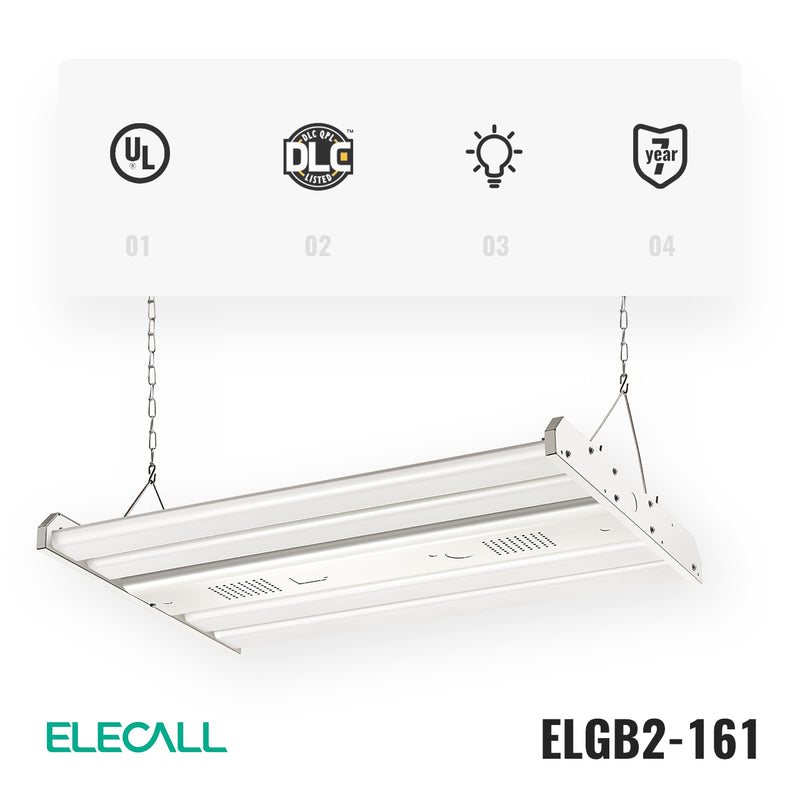 LED Linear High Bay, 2ft, 161W, 21735Lumens, 5000K