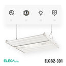 LED Linear High Bay Lamps, 2ft, 301W, 40635Lumens, 5000K