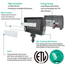 LED Flood Light, LED safety lamps, 50W, 6500LM, 5000K