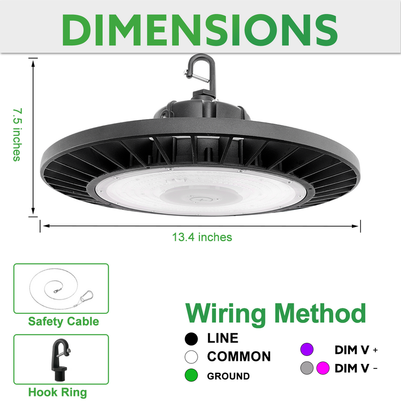 UFO High Bay Remote Control - Gen 2 - Euri Lighting